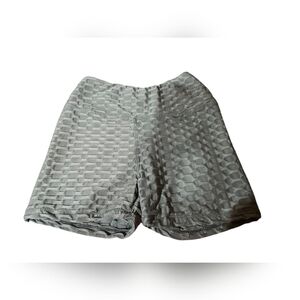 Women's Olive Green Textured Shorts Size Small‎